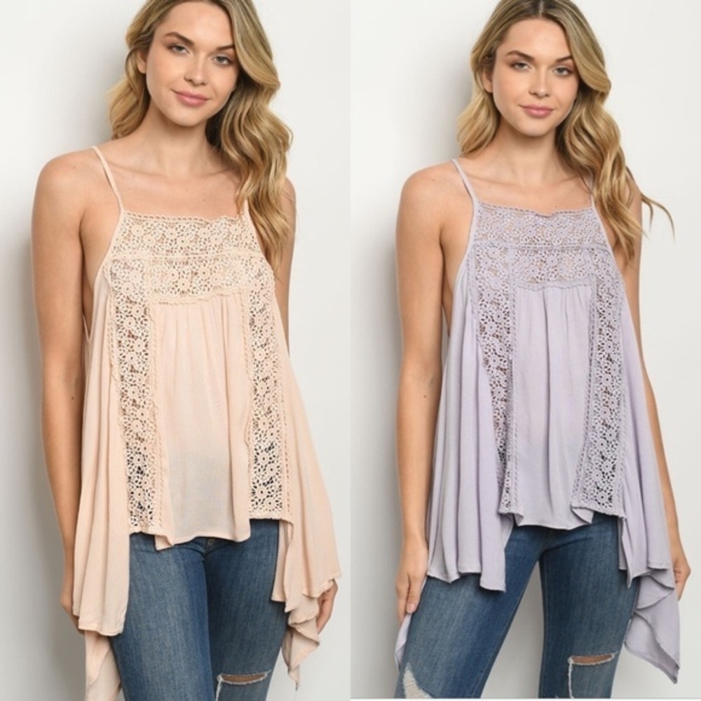🆕Lace peach top - Picture 4 of 4